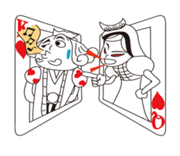 Lover's King&Queen sticker #234158