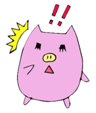 HAPPY PIG sticker #234248