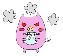 HAPPY PIG sticker #234253