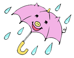 HAPPY PIG sticker #234266