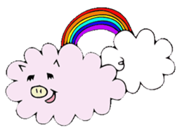 HAPPY PIG sticker #234267