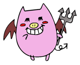 HAPPY PIG sticker #234279