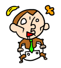 gessori-saru sticker #234378