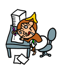 gessori-saru sticker #234393