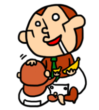 gessori-saru sticker #234395