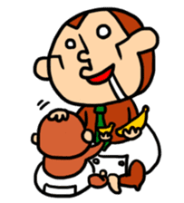 gessori-saru sticker #234395