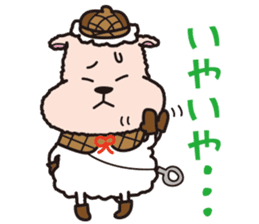 detective and assistant sticker #234444