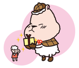 detective and assistant sticker #234448