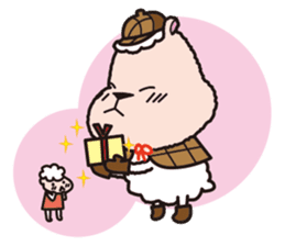 detective and assistant sticker #234448