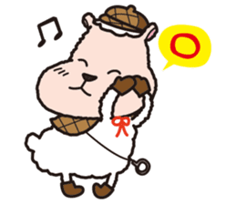 detective and assistant sticker #234452