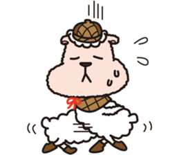 detective and assistant sticker #234455