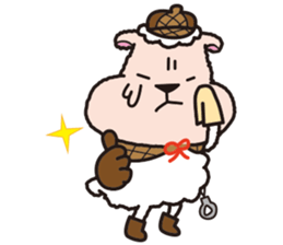 detective and assistant sticker #234456