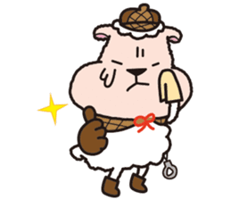 detective and assistant sticker #234456