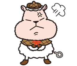 detective and assistant sticker #234457