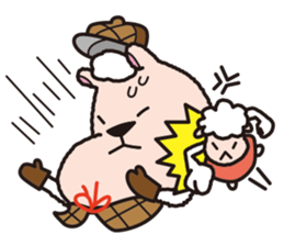 detective and assistant sticker #234458