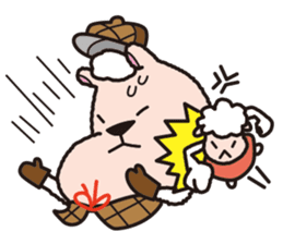 detective and assistant sticker #234458