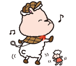 detective and assistant sticker #234465