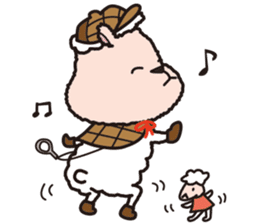 detective and assistant sticker #234465