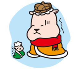 detective and assistant sticker #234467