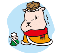 detective and assistant sticker #234467