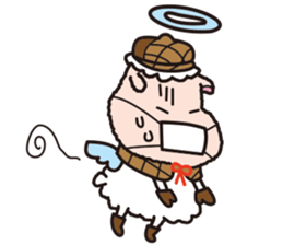 detective and assistant sticker #234475