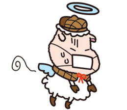 detective and assistant sticker #234475