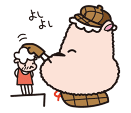 detective and assistant sticker #234478