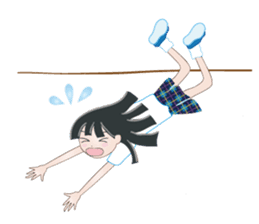 My avatar "Long black hair" sticker #234593