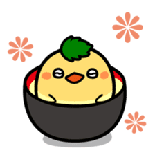 octopus ball sparrow sticker #234778