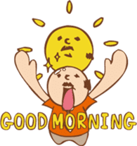 Ojisan from Mr. Mobile - battery saver - sticker #235041