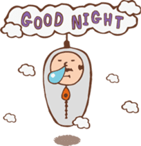 Ojisan from Mr. Mobile - battery saver - sticker #235042