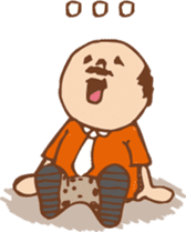 Ojisan from Mr. Mobile - battery saver - sticker #235045