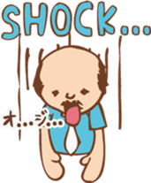 Ojisan from Mr. Mobile - battery saver - sticker #235047