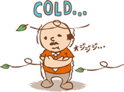 Ojisan from Mr. Mobile - battery saver - sticker #235048