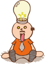 Ojisan from Mr. Mobile - battery saver - sticker #235065