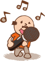 Ojisan from Mr. Mobile - battery saver - sticker #235067