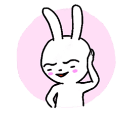 The friends of  Jiro the Rabbit sticker #235168