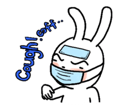The friends of  Jiro the Rabbit sticker #235193