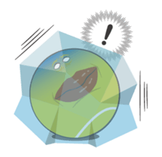 Funny tennis balls sticker #235478