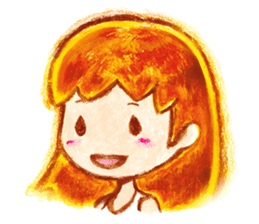 CuteGirl sticker #235812