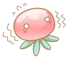 Color Jellyfish sticker #236090
