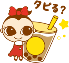 NO TAPIOCA NO LIFE Pearllady/miniSU sticker #236322