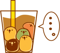 NO TAPIOCA NO LIFE Pearllady/miniSU sticker #236346