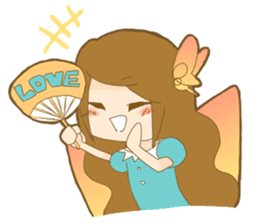 ChounoMai LuckWithMoney&Workup Luckcharm sticker #236958