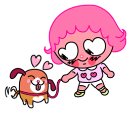 Pinky&Choco sticker #237083