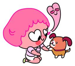 Pinky&Choco sticker #237090
