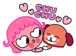 Pinky&Choco sticker #237097
