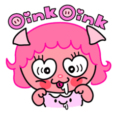 Pinky&Choco sticker #237115