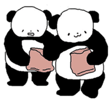 Panda Family! sticker #237310