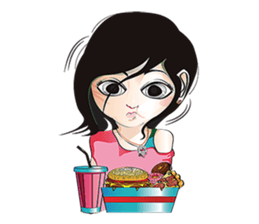 mii-chan's daily life sticker #237602